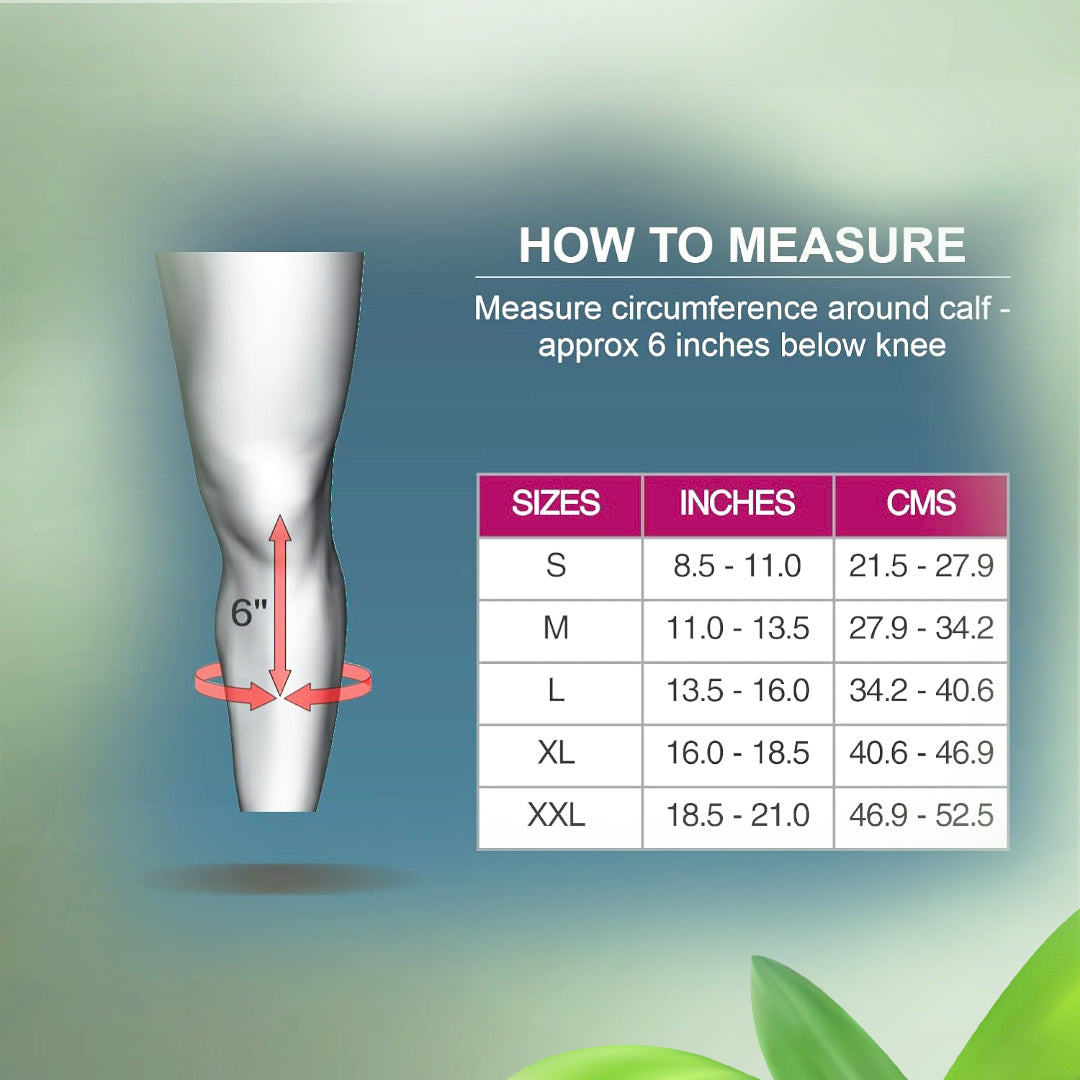 TYNOR COMPRESSION STOCKING BELOW KNEE