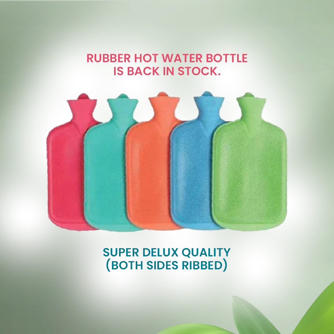 HOT RUBBER WATER BOTTLE